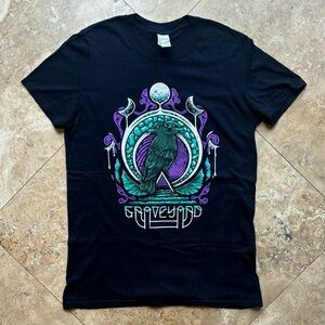 Graveyard (Nordic Rock Band) T-shirt. Barely worn. Size Small.